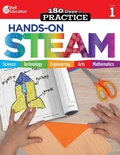 Cover: 180 Days (TM): Hands-On STEAM for Grade 1 - Shell Educational Publishing