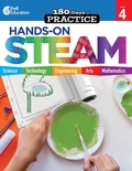 Cover: 180 Days (TM): Hands-On STEAM for Grade 4 - Shell Educational Publishing