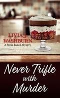 Cover: Never Trifle with Murder - Wheeler Publishing Large Print