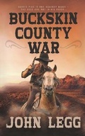 Cover: Buckskin County War - Thorndike Press Large Print