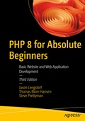 Cover: PHP 8 for Absolute Beginners - APress