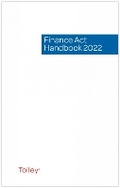 Cover: Finance Act Handbook 2022 - Tolley