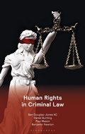 Cover: Human Rights in Criminal Law - Bloomsbury Professional