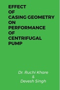 Cover: Effect of Casing Geometry on Performance of Centrifugal Pump - Notion Press, Inc.