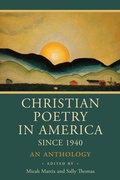 Cover: Christian Poetry In America Since 1940 - Paraclete Press