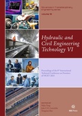 Cover: Hydraulic and Civil Engineering Technology VI - IOS Press,US