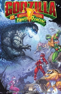 Enlarge image Cover: Godzilla Vs. The Mighty Morphin Power Rangers - Idea & Design Works
