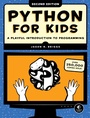 Cover: Python for Kids, 2nd Edition - No Starch Press
