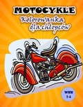 Cover: Kolorowanka dla dzieci o tematyce motocyklowej - Emily Publishing