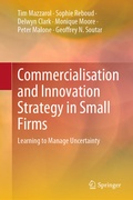 Cover: Commercialisation and Innovation Strategy in Small Firms - Springer