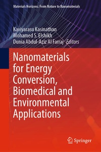 Enlarge image Cover: Nanomaterials for Energy Conversion, Biomedical and Environmental Applications - Springer