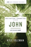 Cover: John Bible Study Guide plus Streaming Video - HarperChristian Resources