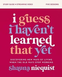 Enlarge image Cover: I Guess I Haven't Learned That Yet Study Guide plus Streaming Video - HarperChristian Resources