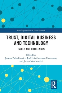 Abbildung von: Trust, Digital Business and Technology - Routledge