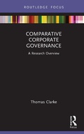 Cover: Comparative Corporate Governance - Routledge