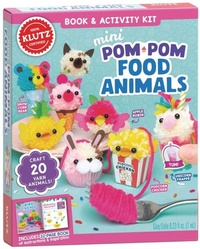 Abbildung von: Mini Pom-Pom Food Animals - Klutz Press Inc