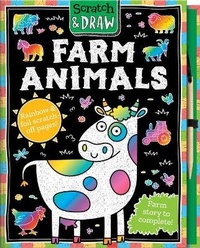 Enlarge image Cover: Scratch and Draw Farm Animals- Scratch Art Activity Book - Imagine That Publishing Ltd