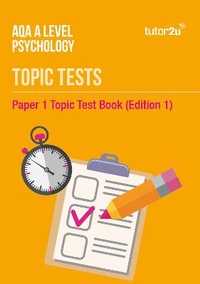 Abbildung von: AQA A-Level Psychology Topic Test Book for Paper 1 (Vol1) - Tutor2u Limited