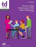 Cover: Promote High Performance With Team Mentoring - ASTD Press