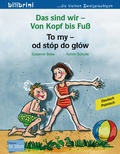 Cover: Das sind wir - Von Kopf bis Fu&szlig; (Deutsch-Polnisch) - Hueber Verlag