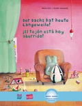 Cover: Der Dachs hat heute Langeweile! (Deutsch-Spanisch) - Hueber Verlag