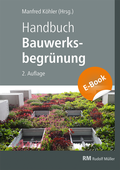Cover: Handbuch Bauwerksbegr&uuml;nung - E-Book (PDF) - Rudolf M&uuml;ller Verlag