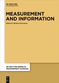 Cover: Measurement and Information - De Gruyter Oldenbourg