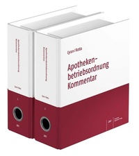 Abbildung von: Apothekenbetriebsordnung Kommentar - Deutscher Apotheker Verlag