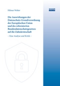 Cover: Die Auswirkungen der Datenschutz-Grundverordnung der Europ&auml;ischen Union und des reformierten Bundesdatenschutzgesetzes auf die Zahn&auml;rzteschaft - Shaker
