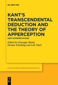 Bild: Kant's Transcendental Deduction and the Theory of Apperception - De Gruyter