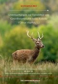 Bild: Untersuchungen zur Variabilit&auml;t von Geweihmerkmalen beim Rotwild (Cervus elaphus, L.) - VVB Laufersweiler Verlag