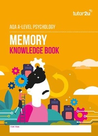 Abbildung von: AQA A-Level Psychology Memory Knowledge Book - Tutor2u Limited