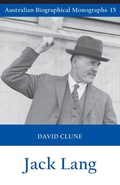 Cover: Jack Lang - Connor Court Publishing Pty Ltd