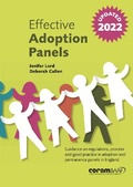 Cover: Effective Adoption Panels - CoramBAAF