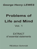 Cover: Problems of Life and Mind - Volume 1 - 1874 - BoD - Books on Demand