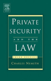 Abbildung von: Private Security and the Law - Butterworth-Heinemann