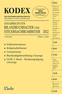 Abbildung von: KODEX Steuerrecht für Bilanzbuchhalter und Steuersachbearbeiter 2022 - Linde