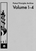 Cover: Potos&iacute; Principle Archive - K&ouml;nig, Walther