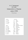 Cover: Unterricht in Chemie anno 1729 - epubli