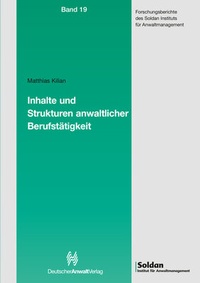 Abbildung von: Anwaltstätigkeit der Gegenwart - Nomos