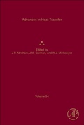 Cover: Advances in Heat Transfer: Volume 54 - Academic Press