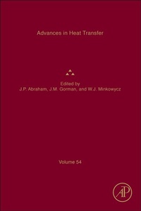 Enlarge image Cover: Advances in Heat Transfer: Volume 54 - Academic Press
