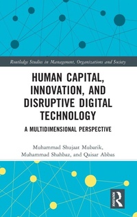 Enlarge image Cover: Human Capital, Innovation and Disruptive Digital Technology - Routledge