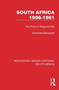 Cover: South Africa 1906-1961 - Routledge