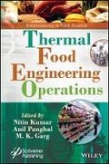 Cover: Thermal Food Engineering Operations - Wiley