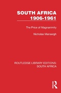 Cover: South Africa 1906-1961 - Routledge