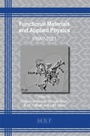 Cover: Functional Materials and Applied Physics - Materials Research Forum LLC