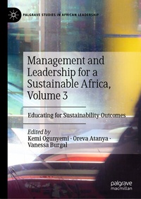 Abbildung von: Management and Leadership for a Sustainable Africa, Volume 3 - Palgrave Macmillan