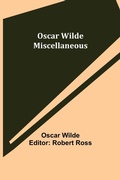 Cover: Oscar Wilde Miscellaneous - ALPHA EDITION