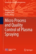 Cover: Micro Process and Quality Control of Plasma Spraying - Springer